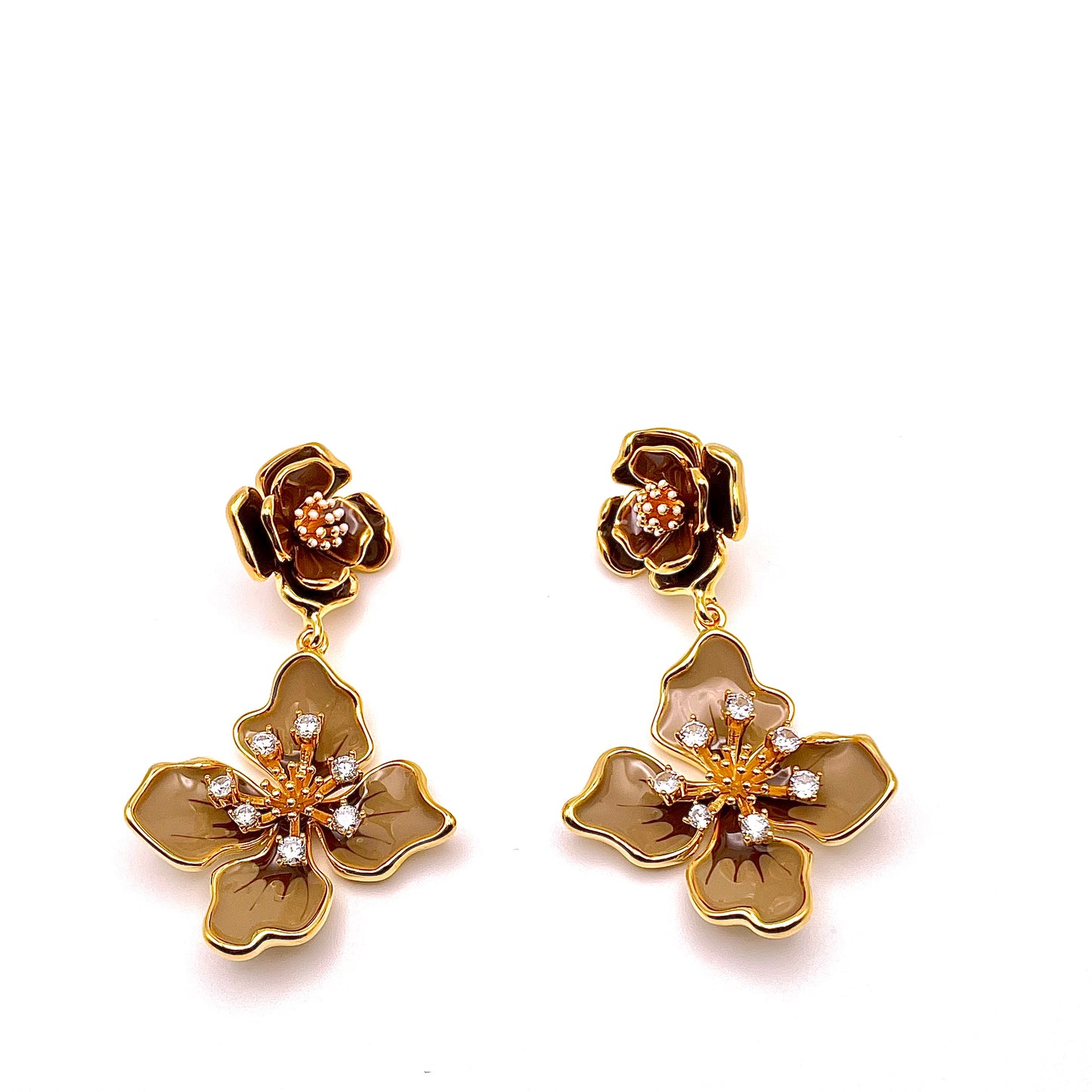 Aster Petal Earrings