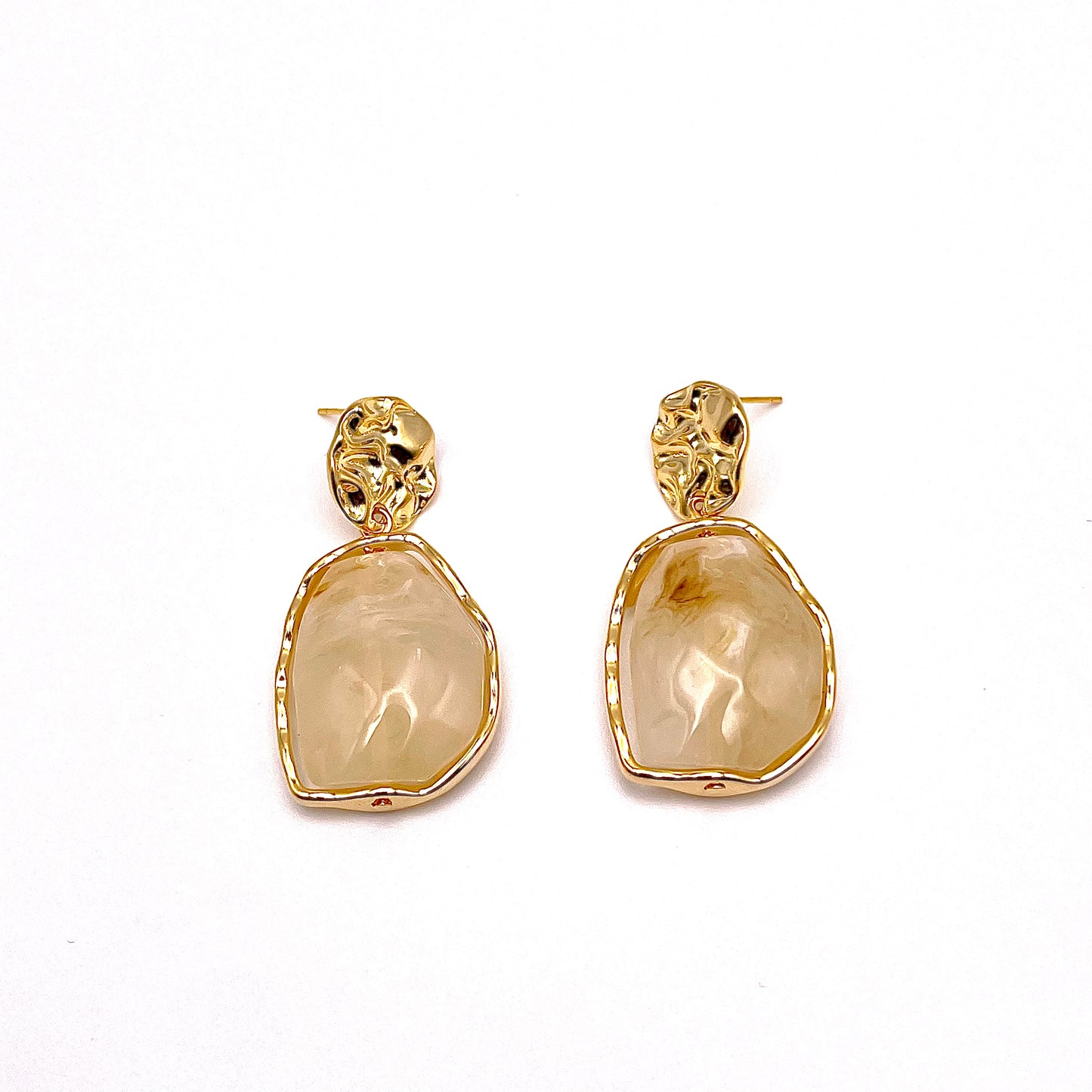 Viola Beige Earrings