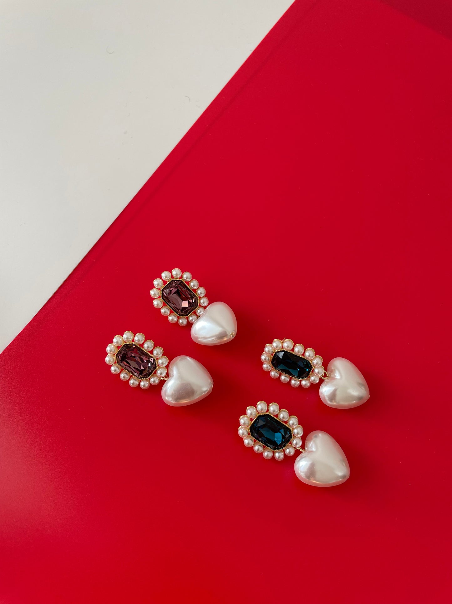 Simone Heart Earrings