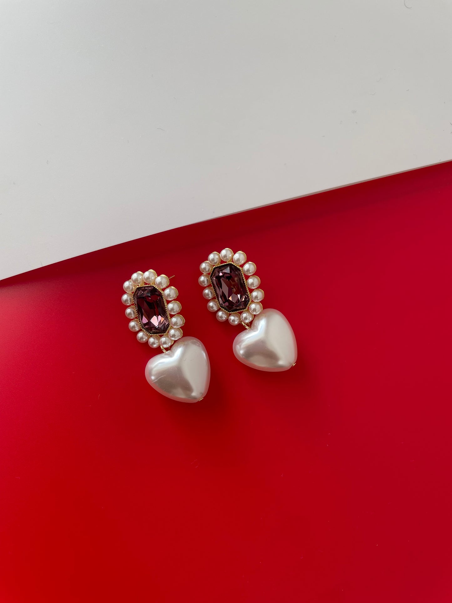 Simone Heart Earrings